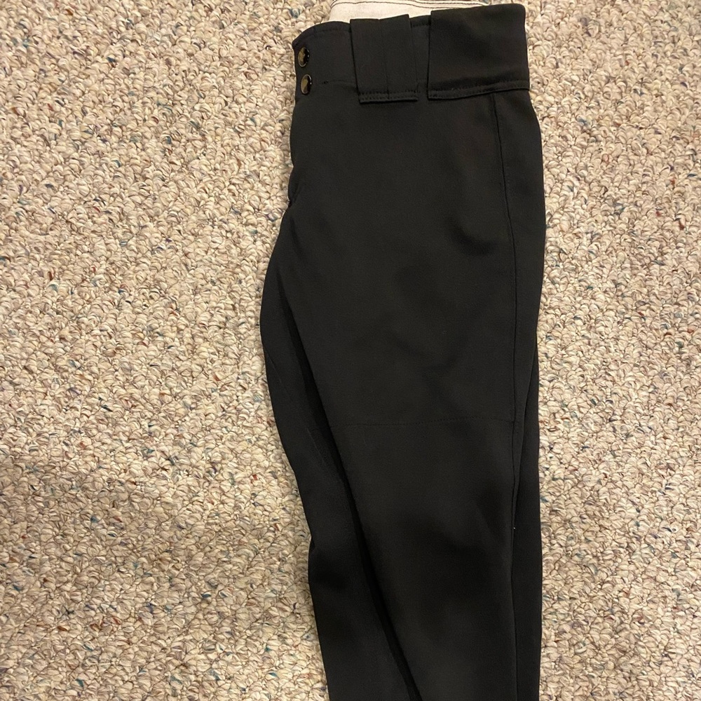 black softball pants